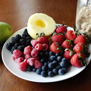 Cách làm kem dừa mix trái cây