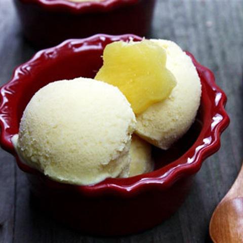 Cách làm kem dứa viên