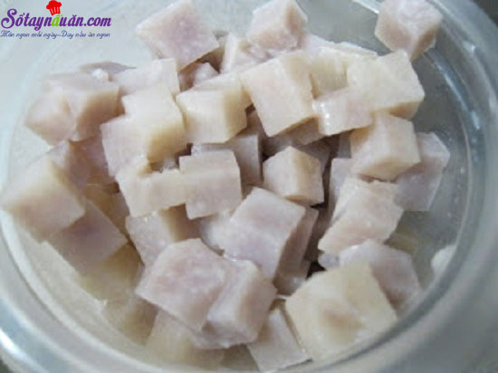 Kem khoai môn mát lạnh cho mùa hè nóng bức