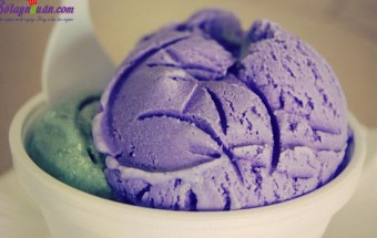 Kem khoai môn mát lạnh cho mùa hè nóng bức