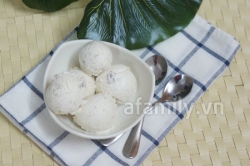 Kem khoai môn sữa dừa bùi thơm mịn mượt