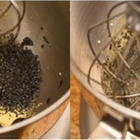 Cách làm kem mè đen