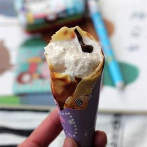 Cách làm kem ốc quế