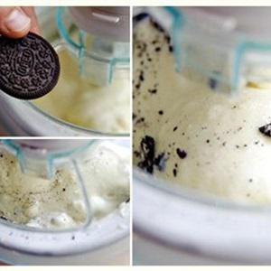 Cách làm kem oreo