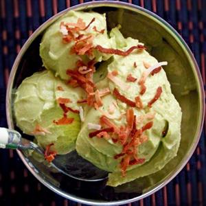 Cách làm kem quả bơ