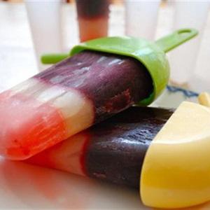 Cách làm kem que 3 màu