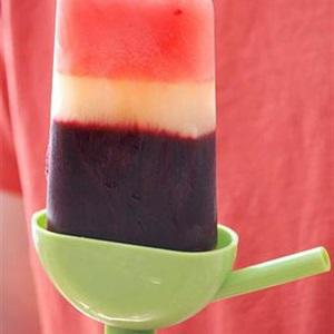 Cách làm kem que 3 màu