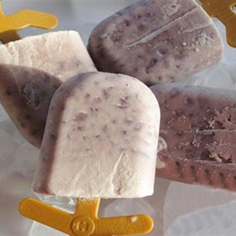 Cách làm kem que đậu đỏ