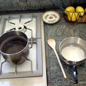 Cách làm kem que dâu vani