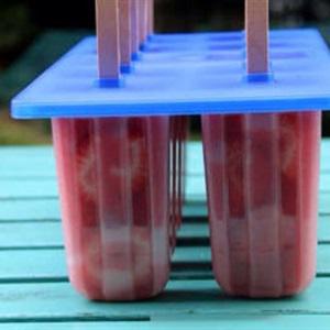 Cách làm kem que dâu