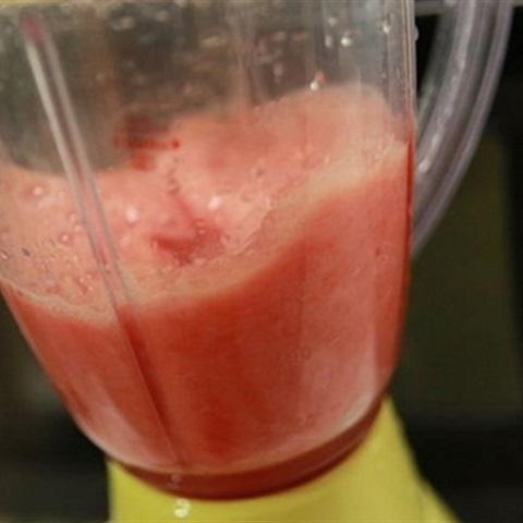 Cách làm kem que dưa hấu