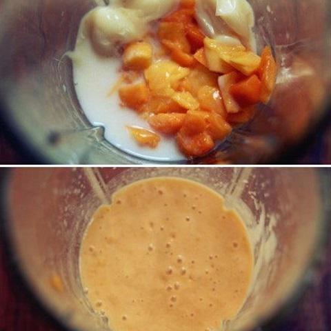 Cách làm kem que xoài