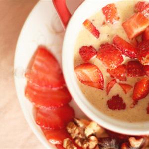 Cách làm kem Semifreddo dâu tây