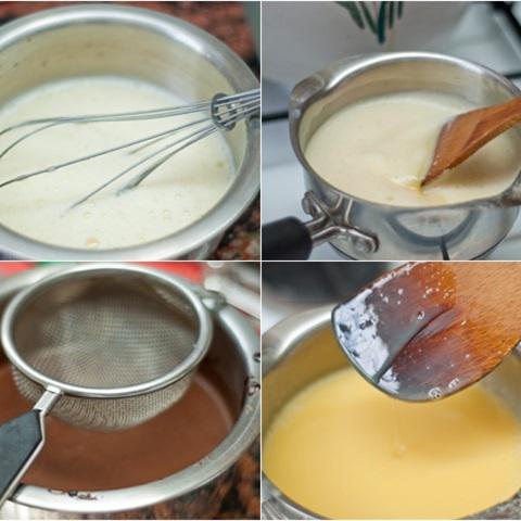 Cách làm kem socola tình yêu