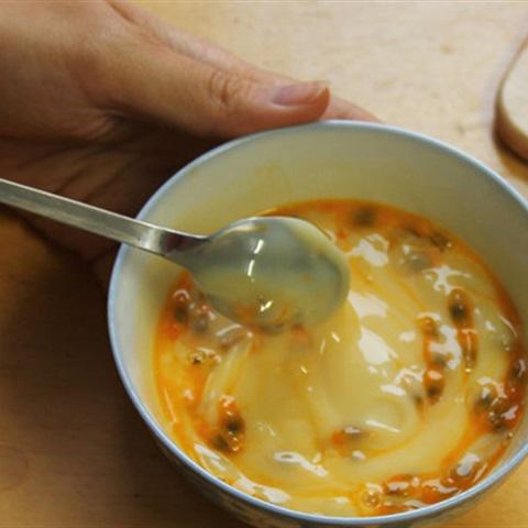 Cách làm kem sữa chanh dây