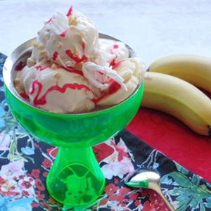 Cách làm kem sữa chuối