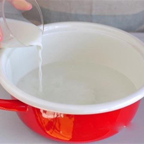 Cách làm kem sữa gạo