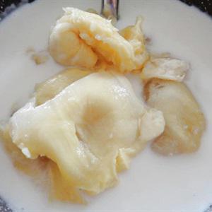 Cách làm kem sữa sầu riêng