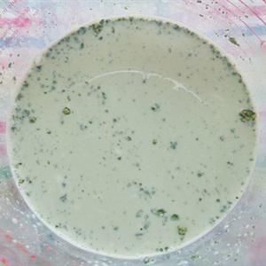 Cách làm kem sữa trà xanh