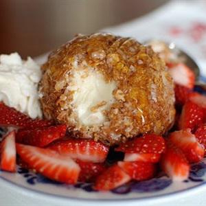 Cách làm kem tẩm bột chiên xù