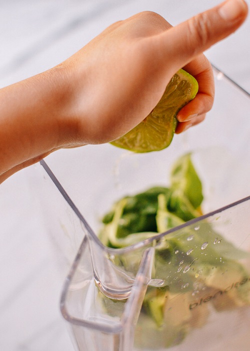 Kem táo xanh quả mâm xôi ít béo cho người ăn kiêng