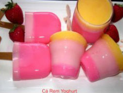 Kem thạch (rau câu) mát lạnh