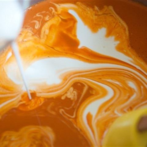 Cách làm kem trà Thái