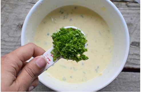 Kem trà xanh bạc hà mát lạnh cho mùa hè oi bức