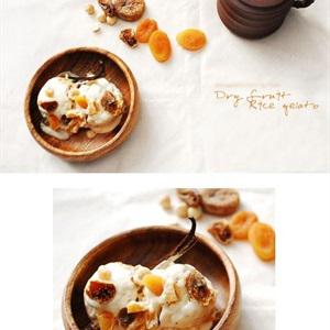 Cách làm kem trái cây khô từ gạo