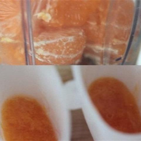 Cách làm kem trái cây ngũ sắc