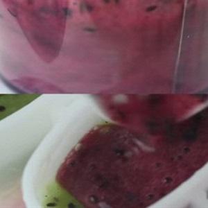 Cách làm kem trái cây ngũ sắc