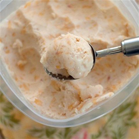 Cách làm kem trái đào