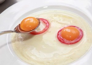 Kem trứng bỏ lò