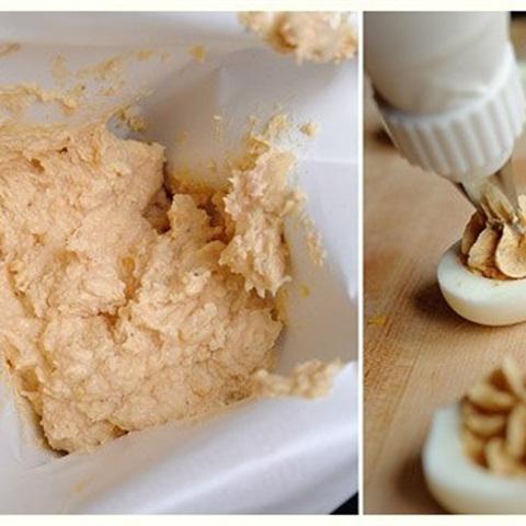 Cách làm kem trứng thịt nguội