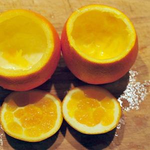 Cách làm kem trứng vị cam