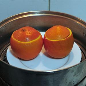 Cách làm kem trứng vị cam