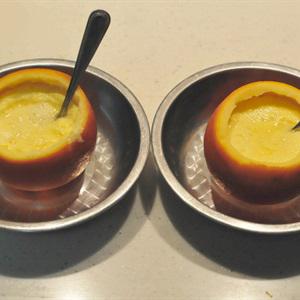 Cách làm kem trứng vị cam