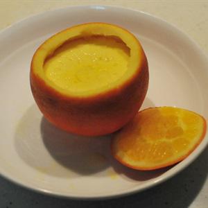 Cách làm kem trứng vị cam