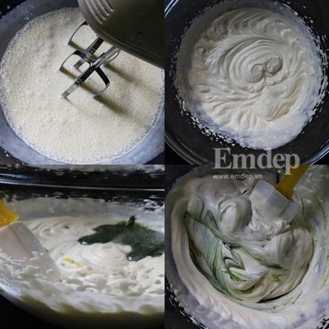 Cách làm kem tươi trà xanh