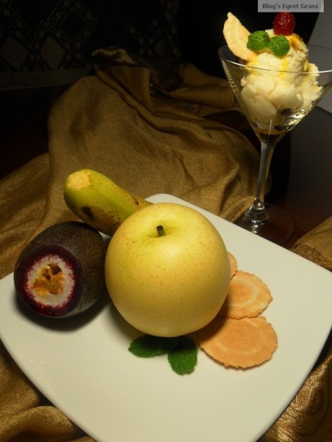 Kem vani sốt chanh dây