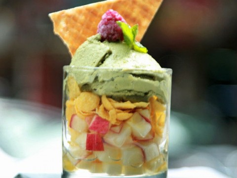 Kem vị ngọt Bavartan