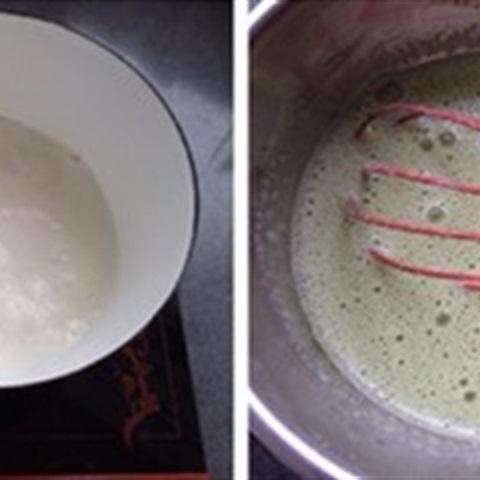 Cách làm kem vị trà xanh