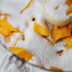 Cách làm kem xoài