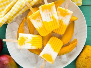 Kem xoài sữa chua