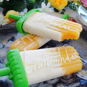 Cách làm kem xôi xoài