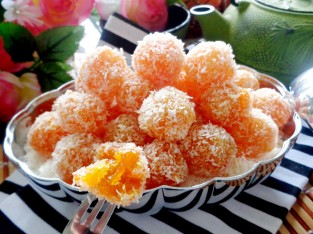 Kẹo cà rốt vị cam dẻo thơm cho ngày Tết