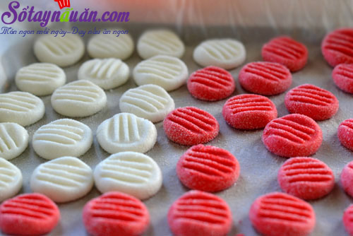 Kẹo dẻo bạc hà để Giáng sinh thêm vui
