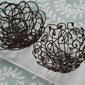 Cách làm khay đựng kem chocolate