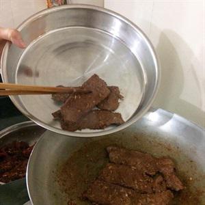 Cách làm khô bò xé sợi