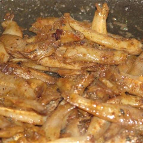 Cách làm khô cá cơm rang chua ngọt